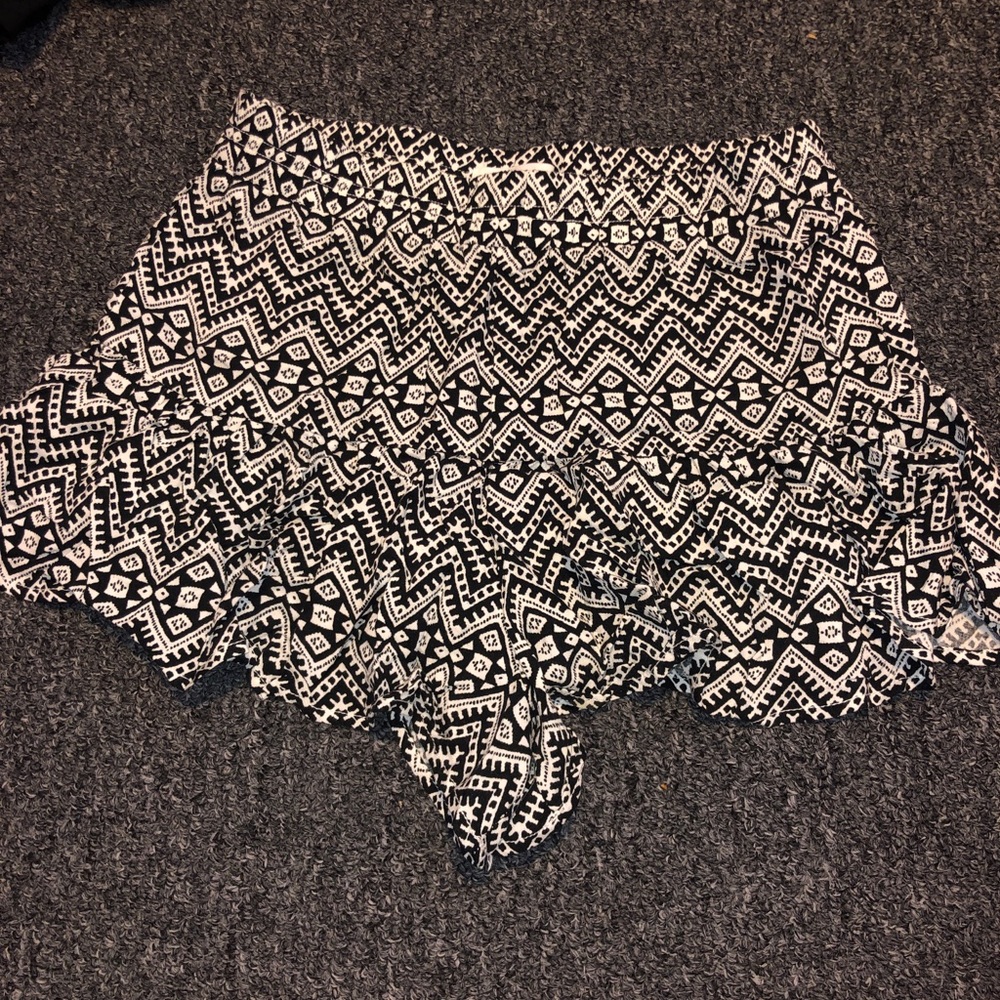 Flowy shorts.